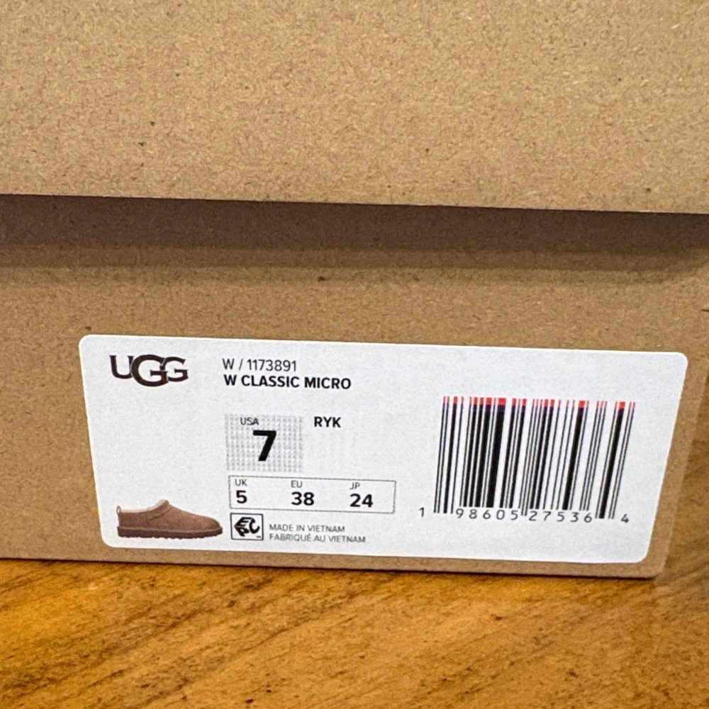 UGG women’s classic micro boots